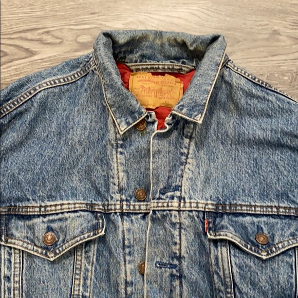 Vintage Levi’s Quilted Trucker Jean Jacket - 90s vibe! - Picture 2 of 7
